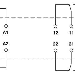 2987943 - Single relay - REL-MR- 24DC/21-21/MS