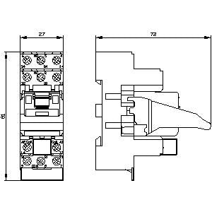 LZS:PT3A5T30 - Plug-in relay complete unit 3 W, 230 V AC LED module red Standard plug-in socket screw terminal 3.5 mm pinning