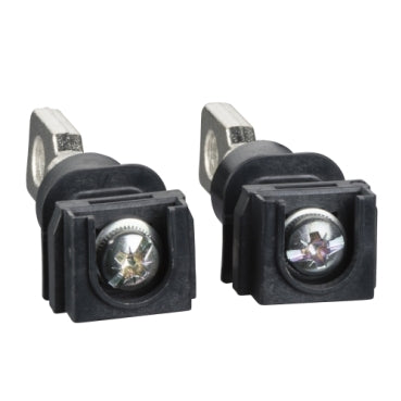 LV432475 - Short rear connections, ComPacT NSX, EasyPact CVS, 630A, set of 2 parts