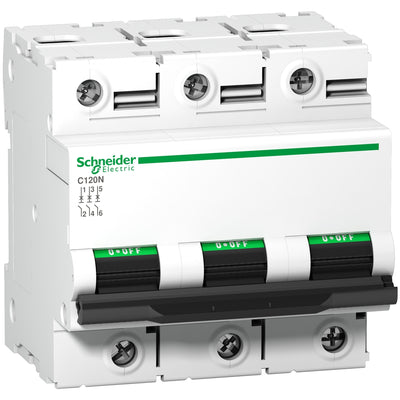 A9N60737 - Acti9 C120N, 3P, 80A, C Curve, 10kA