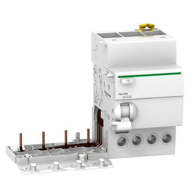 A9V41425 - Vigi iC60 earth leakage add-on block, 4P, 25A, 30mA