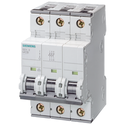 5SY4340-8 - Miniature circuit breaker 400 V 10kA, 3-pole, D, 40A, D=70 mm