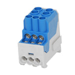 080030-1-4 - Distribution Block, 70mm2, 200A, Blue