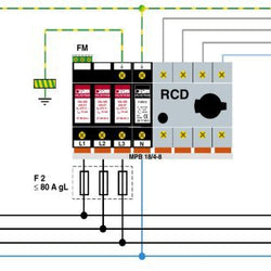 2838199 - Type 2 surge arrester - VAL-MS 230/3+1 FM