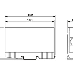 2881007 - Surge protection device - DT-LAN-CAT.6+
