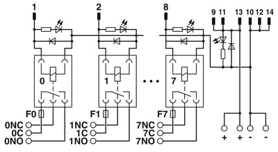 2903601 - Active module - VIP-8RPT-24DC/21/DO/FU/PLC