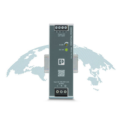 2910586 - Power supply unit - ESSENTIAL-PS/1AC/24DC/120W/EE