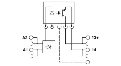 2966634 - Solid-state relay module - PLC-OSC- 24DC/ 24DC/ 2