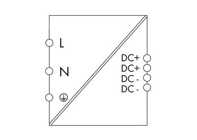 787-1722 - Switched-mode power supply; Eco; 1-phase; 24 VDC output voltage; 5 A output current; DC-OK LED
