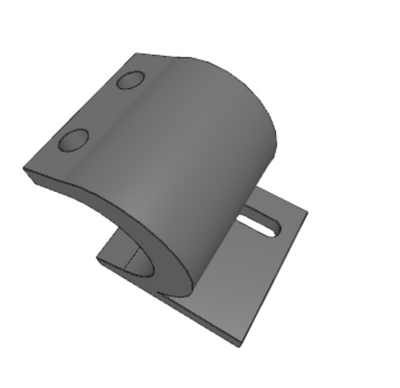 E10892 - Clamp, 18mm, For pneumatic cylinders, for profile cylinders