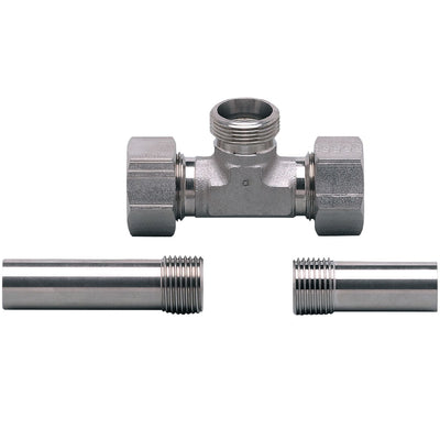 E40102 - IFM T-piece with progressive ring fitting