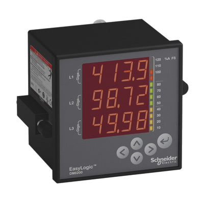METSEDM6000 - Digital meter with basic readings - no communication