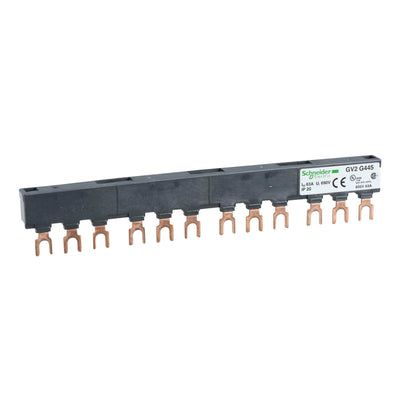 GV2G445 - Linergy FT - Comb busbar - 63 A - 4 tap-offs - 45 mm pitch