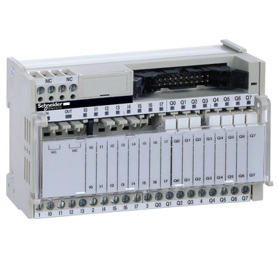 ABE7R16T111 - Sub-base with plug-in electromechanical relay ABE7, 16 channels
