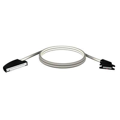 BMXFCC203 - Cord set - 40-way terminal - 2 x HE10 connector - for M340 I/O - 2 m