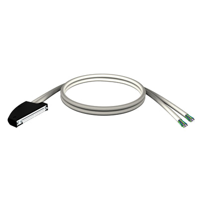 BMXFCW303 - Cord set - 40-way terminal - two ends flying leads - for M340 I/O - 3 m