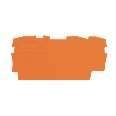 2002-1392 - End and intermediate plate; 0.8 mm thick; orange