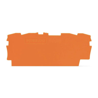 2002-1492 - End and intermediate plate; 0.8 mm thick; orange