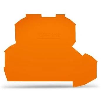 2002-2292 - End and intermediate plate; 0.8 mm thick; orange