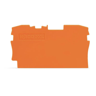2004-1292 - End and intermediate plate; 1 mm thick; orange