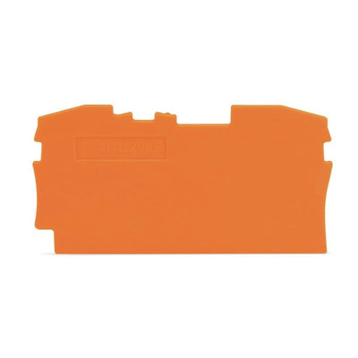 2006-1292 - End and intermediate plate; 1 mm thick; orange