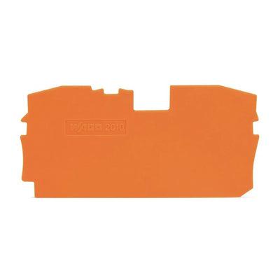 2002-1292 - End and intermediate plate; 0.8 mm thick; orange